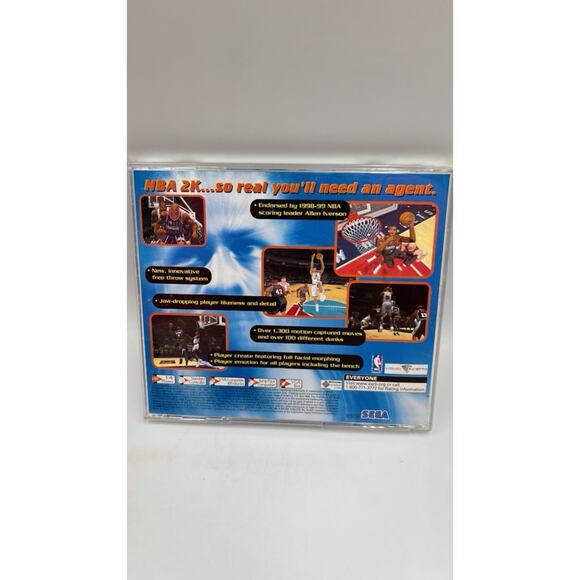 NBA 2K2 for Sega Dreamcast - Rare! Brand New! Factory Sealed! Read Description! - Picture 2 of 8